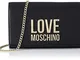Love Moschino, Borsa a Spalla da Donna, Pre Collezione Autunno Inverno 2021, Nero, U
