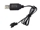 Gecoty® - Caricabatterie da 6 V, cavo di ricarica USB per batteria ricaricabile Ni-Cd/Ni-M...