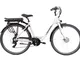 F.lli Schiano E- Moon 28'' Bicicletta Elettrica da Città, Bici Elettrica con Pedalata Assi...