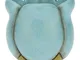 THUN ® - Vasetto per piantine Azzurro - Country - Ceramica - ø 5,5 cm - 6,3 cm h
