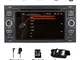 Autoradio stereo per Ford Fiesta 2005 Kuga 2008-2011 S-Max 2007-2009 Navigatore satellitar...