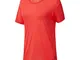 Reebok Wor AC Tee - Maglietta da Donna, Motivo canred, S