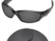 sunglasses restorer Lenti Polarizzate Black Iridium di Ricambio Compatibili per Oakley Str...