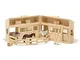 Melissa & Doug, Fienile in legno pieghevole portatile, Giocattoli di ruolo, Giochi in legn...