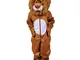 Dress Up America, 588, Costume "peluchoso" per travestimento da leone per adulti