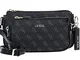 Guess Arie Double Pouch Crossbody Coal