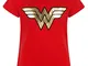 dc comics Wonder Woman Foil Logo Girl's T-Shirt