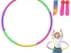 AVCXEC Hula Hoop per Bambini, Hula Hoop Bambina 4 Anni con Jump Rope, Cerchi Hula Hoop Bam...