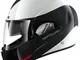 SHARK Casco modulare Evoline 3 Hakka S Bianco/Nero/Rosso