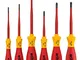 Wiha 38362 - Set di giravite 3201 SoftFinish electric slimFix, a intaglio/a stella/Pozidri...
