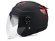 BOSEMAN Casco Moto Adulto Con Doppia Visiera. Il Casco Atv Per Scooter Cruiser Utilizza Un...