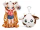 Na! Na! Na! Surprise 2-in-1 Fashion Doll And Plush Purse Series 3 – Annabelle Moooshe, Col...