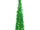 Hyselene Albero di Natale,120cm Albero di Natale Artificiale Pieghevole,Albero di Natale c...