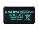 Varta - Accumulatore Nimh Industria Mempac 2/V80H 2.4V 80mAh - Accumulatore/i