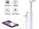 4 in 1 Lampada da Tavolo Aigostar, Portatile Torcia Led, Power Bank 4400mAh, 3W Lampada da...