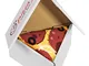 Pizza Socks Box Slice Pepperoni - Donna Uomo - 1 paio di Calze - Taglia 36-40