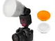 SHOOT Diffusore Lambency Filtri per Flash per Canon 580EX II 430EX 420EX 550EX 580EX Nikon...