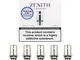 INNOKIN Zenith Plexus Coil 0. Ohm,resistenze Di Ricambio Bobina, Pacco Di, Acciaio, 5 Unit...