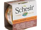 SCHESIR CAT In salsa naturale con tonno e salmone 70gr - Mangimi umidi per gatti