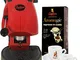 MACCHINA DA CAFFÈ FROG CON PORTA ACCESSORI + 18 CIALDE AROMAGIC + 2 TAZZINE