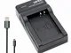 Lemix (NB10L) Caricatore USB Ultra Sottile slim per batterie Canon NB-10L e per fotocamere...