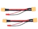 Dilwe XT60 Connettore a Spina 2Pcs Connettore Femmina Maschio 14 AWG XT60 22 AWG JST Masch...