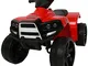 kid go Mini Quad Elettrico per Bambini 6V Rosso