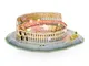 JEANMISS Puzzle 3D Colosseo 185 Pezzi,Giochi Puzzle 3D Dimensionale Famiglie con Luci Colo...