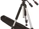 AmazonBasics - Treppiedi per videocamera, con custodia, 170 cm