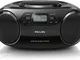 Philips CD-Player AZB500/12 Lettore CD, Radio DAB+ (DAB+/UKW, Dynamic Bass Boost, Riproduz...