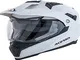 Acerbis 0022310.030.069 Casco Flip Fs-606 Bianco, Helmet Uomo, White, XXL