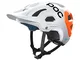 POC Tectal Race SPIN NFC, Casco da Bici, XS-S (51-54 cm), Bianco/Arancione (Hydrogen White...