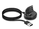 kwmobile Cavo di Ricarica USB Compatibile con Samsung Gear Fit2 / Gear Fit 2 PRO - Cavetto...