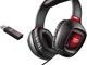 CREATIVE Sound Blaster Tactic3D Rage Wireless V2.0 Cuffie per Videogiochi, Nero