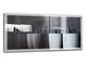 Specchio LED Deluxe - Dimensioni dello Specchio 200x100 cm - Interruttore tattile - Specch...