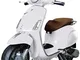 giordanoshop Piaggio Vespa Primavera Elettrica 12V per Bambini Bianca