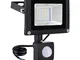 20W Proiettore a LED Faretto LED con Sensore di Movimento 1600lm Proiettore LED Esterno Im...