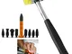 Fireangels PDR strumenti 10PCS Paintless Dent kit di riparazione gomma Hammer Tap Down Too...
