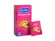 Durex trasparente Love Sex Pleasure Me Preservativi in Lattice, confezione da 10