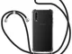 MICASE Cover con Cordino per Samsung Galaxy A50/A30S, Custodia a Tracolla Trasparente Morb...