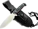 JEO-TEC Nº1 "TheONE" Coltello da Sopravvivenza Caccia Pesca Outdoor Campeggio, Lama in acc...