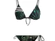 adidas SOULEAF Bikini, Costume da Nuoto Donna, Black, 2XS