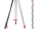 BuoQua 162.6cm Treppide Flessibile Per Livella Laser E 495.3cm Staff