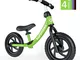 besrey Bicicletta Senza Pedali per Bambini Bici Senza Pedali - Verde