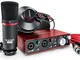 Scarlett 2i2 2nd Gen. Studio Pack - Interfaccia Audio, Microfono a Condensatore, Cuffia Pr...