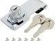 Hasp Serratura in Acciaio Inossidabile, FANDE Cassetto Armadio Serrature con Lucchetto Has...