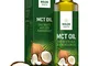 MCT-Olio di Cocco acidi grassi essenziali - 500ml Adatto per vegani, vegetariani e diete P...