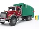 bruder 02812 - MACK Granite camion della spazzatura, raccolta rifiuti, camion della spazza...