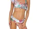 F**K Bikini EFFEK da Donna Multicolor in Fantasia Costume da Bagno Due Pezzi