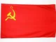 AZ FLAG Bandiera URSS 90x60cm - Bandiera Rossa Comunista - Russia 60 x 90 cm
